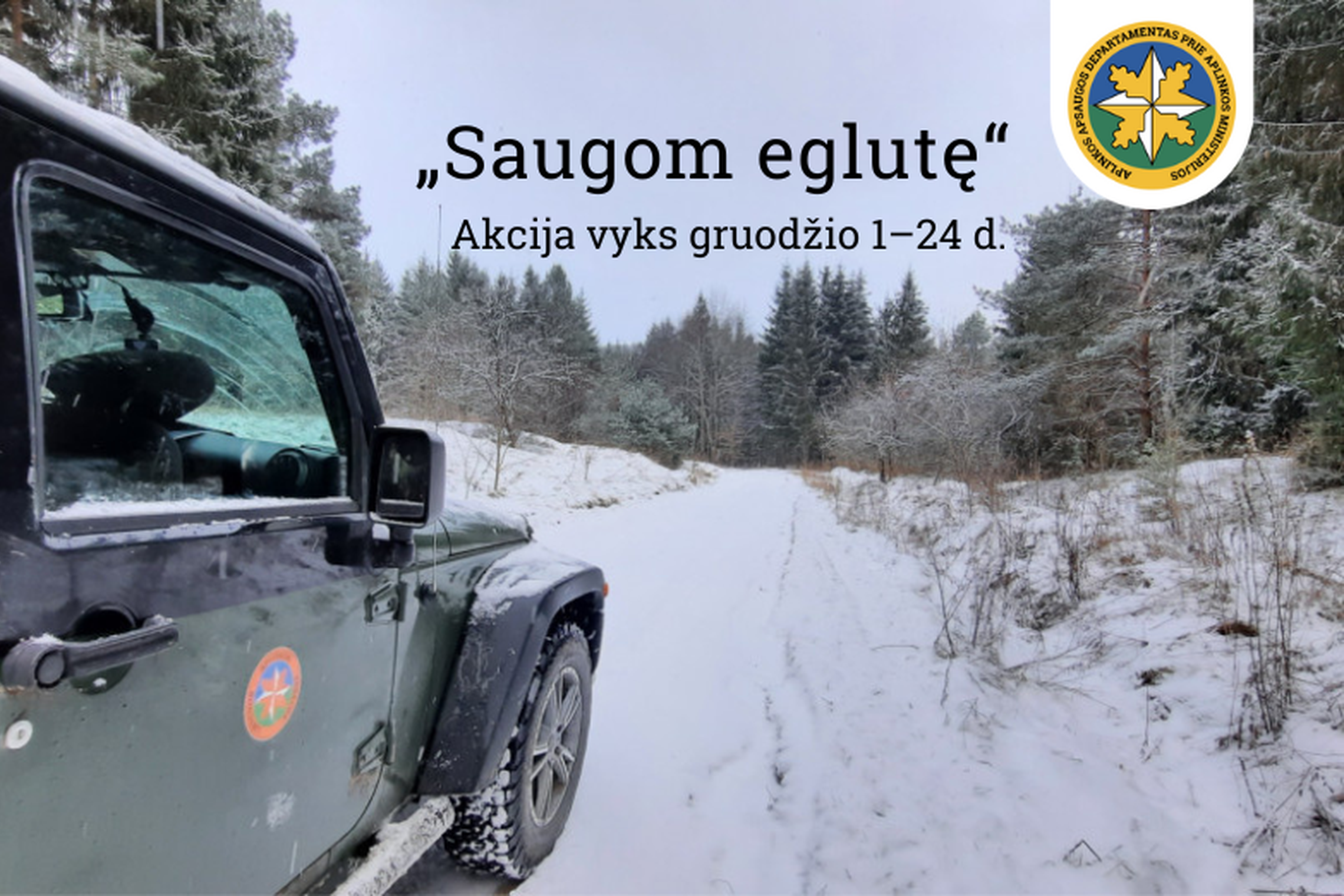 Akcija „Saugom eglutę“
