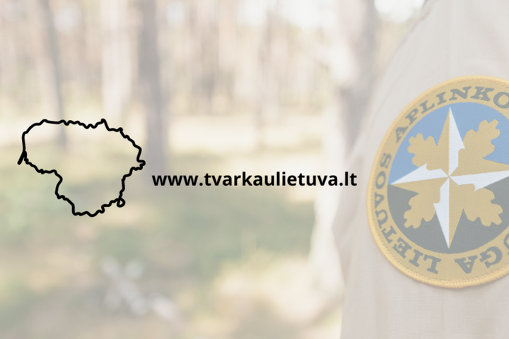 „Tvarkau Lietuvą“ iliustracija