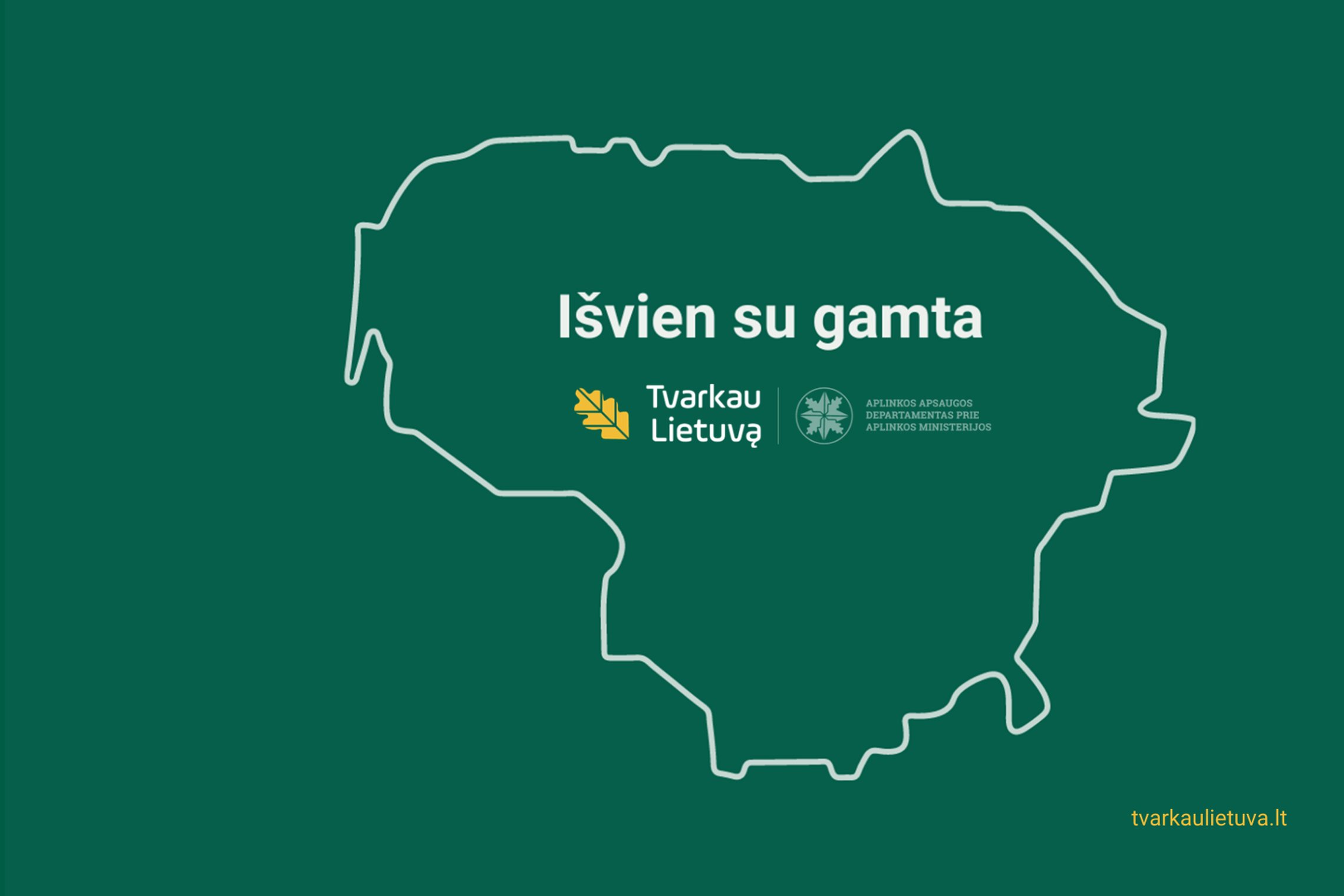 „Tvarkau Lietuvą“ iliustracija
