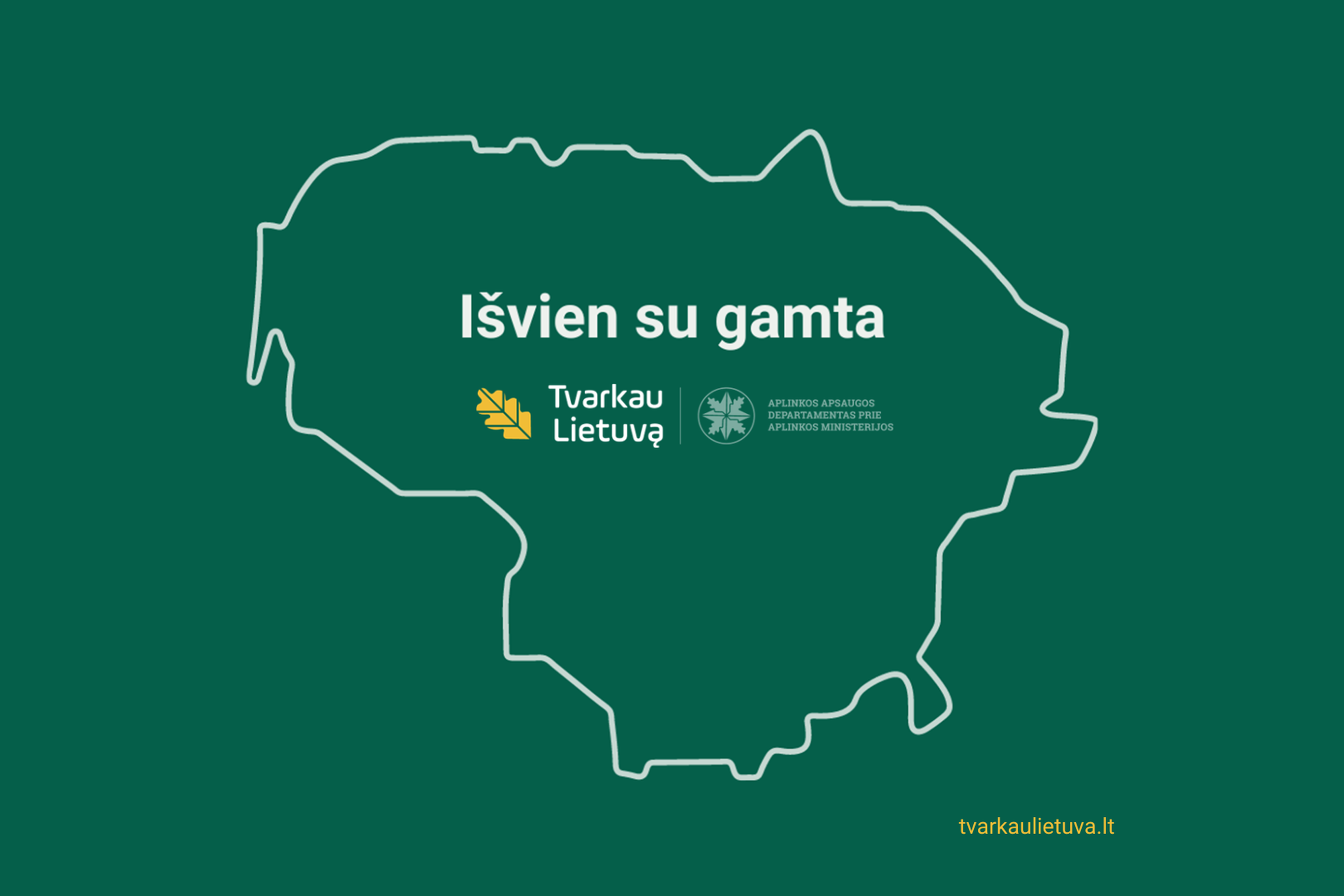 „Tvarkau Lietuvą“ iliustracija