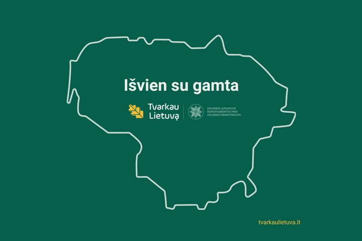 „Tvarkau Lietuvą“ iliustracija
