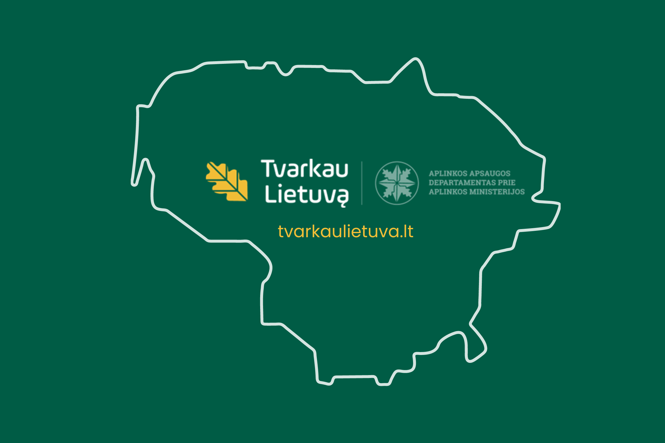 „Tvarkau Lietuvą“ iliustracija