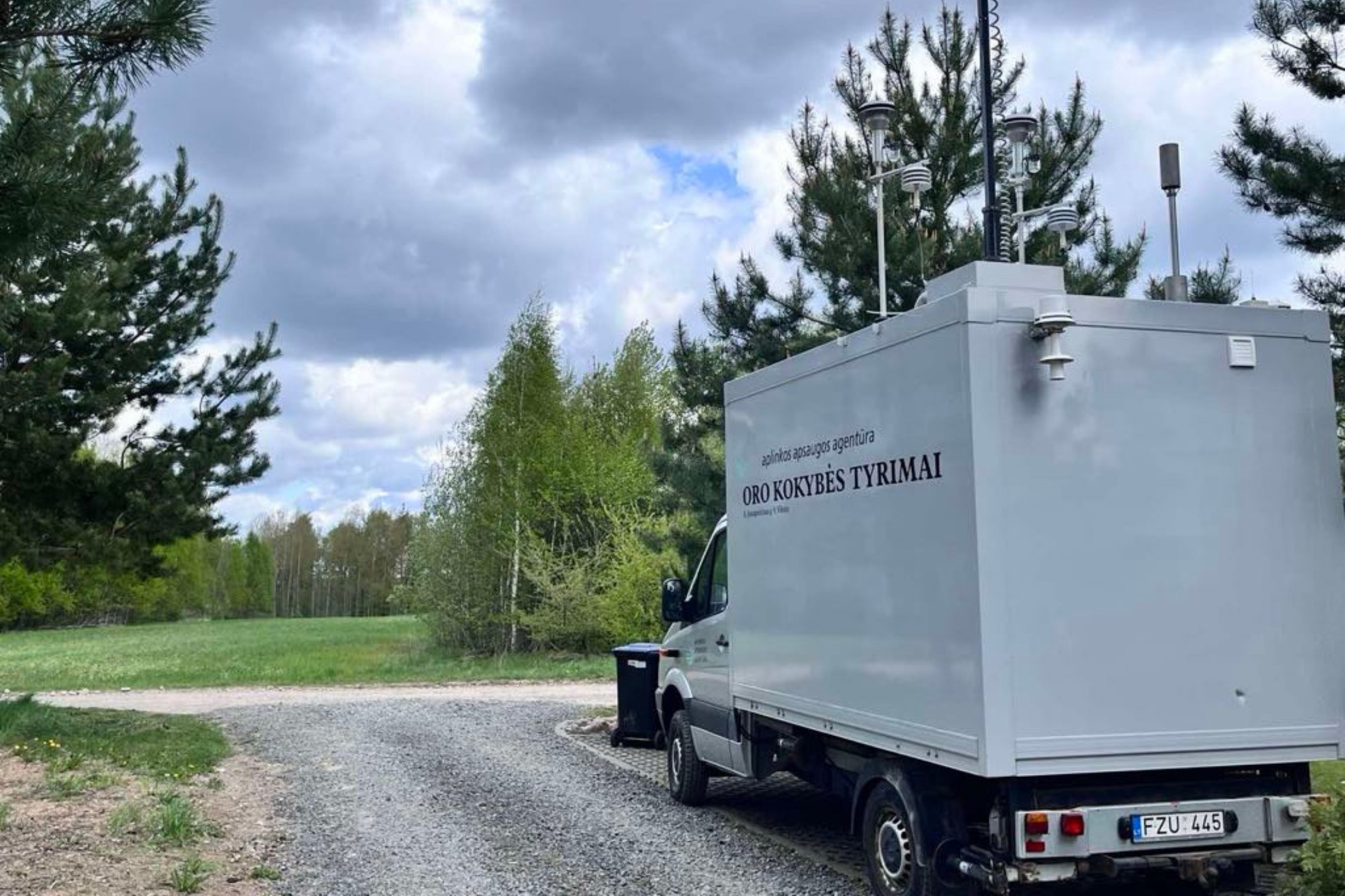 Aplinkos apsaugos agentūros nuotrauka: aplinkos oro kokybės tyrimai Pagiriuose