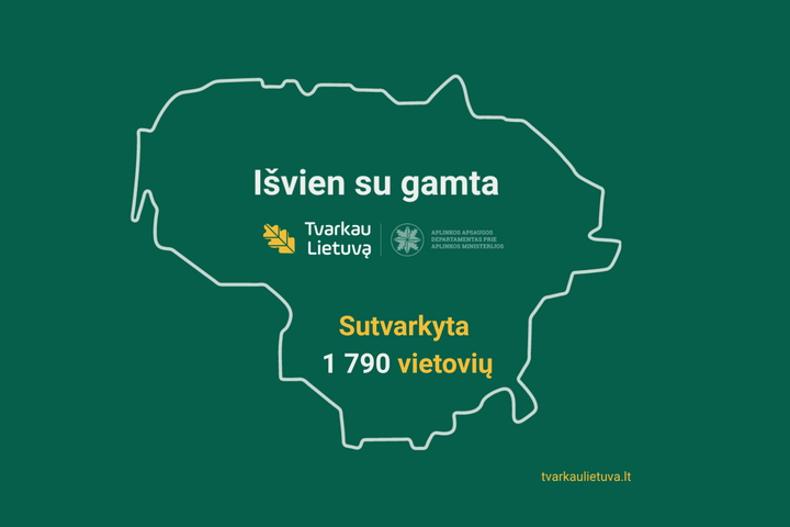 „Tvarkau Lietuvą“ iliustracija